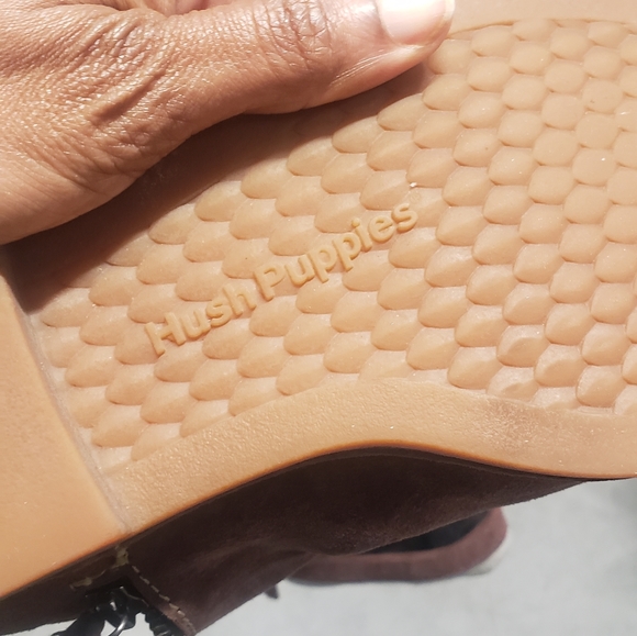 Hush puppies suede boots - Picture 7 of 9